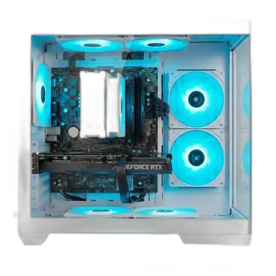 Pulse BluePC Gaming PC Ryzen 7 5700X RTX 5070 Ti 32GB SSD 512 512 GB 32 GB B450